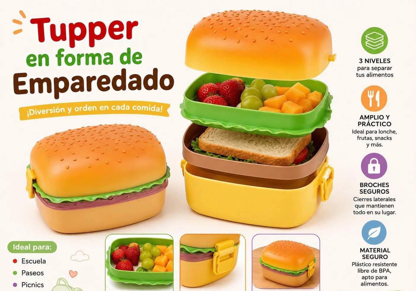 Tupper Hamburguesa